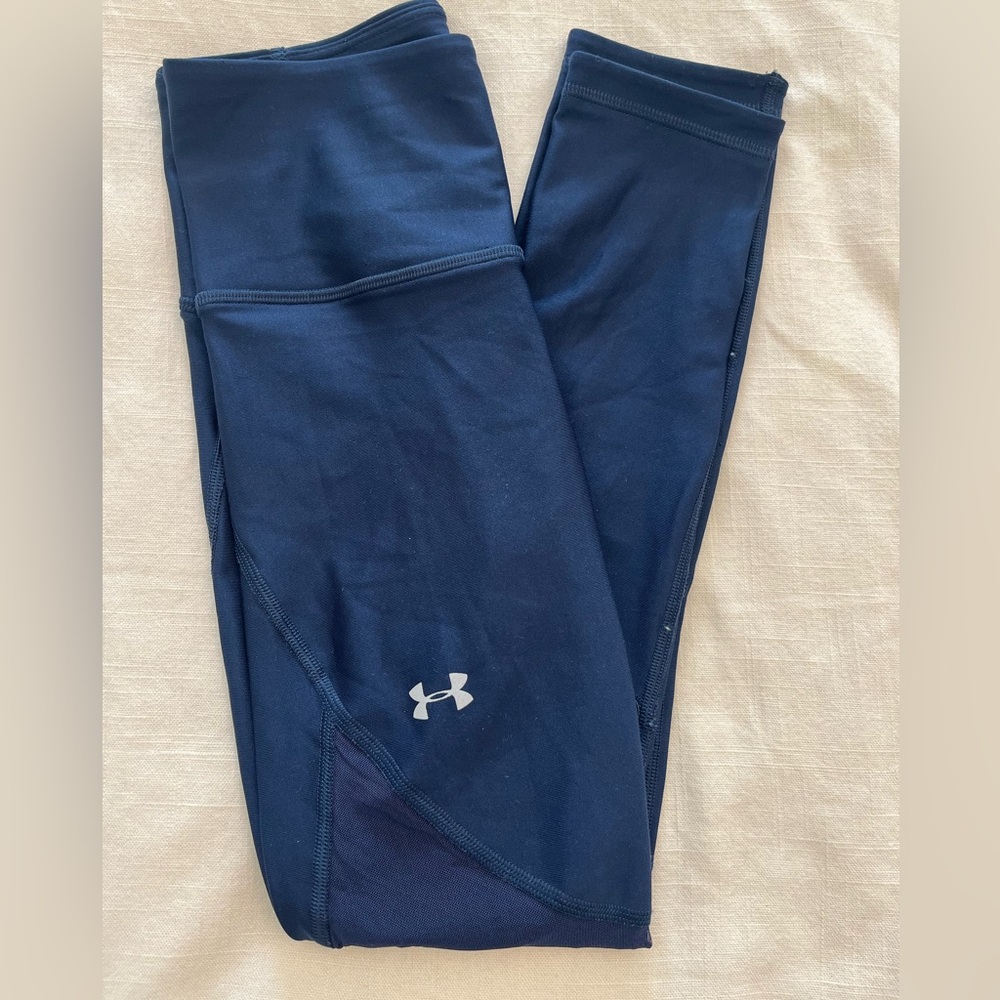 Under Armour navy leggings - womens XS